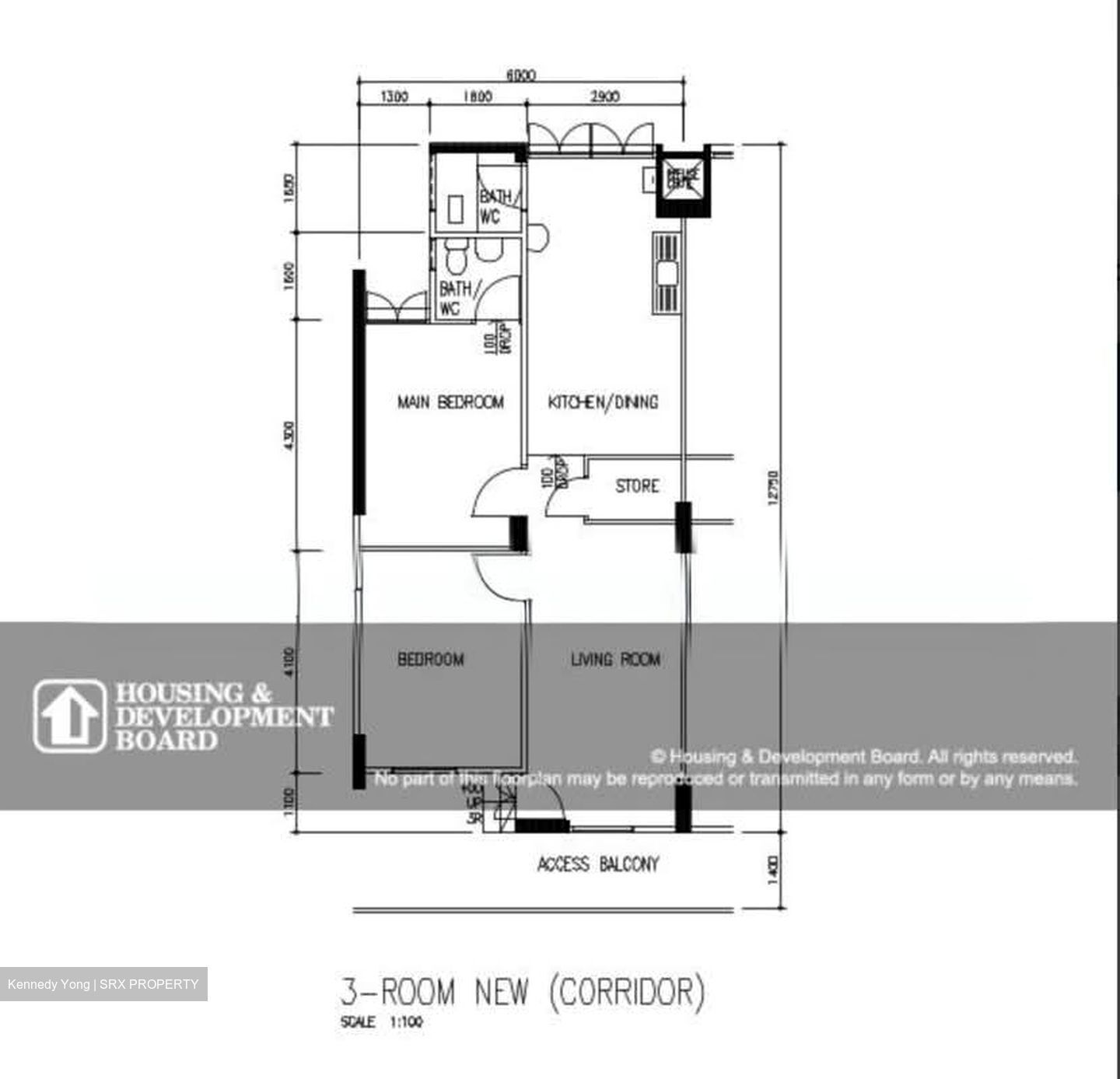 Blk 215 Tampines Street 23 (Tampines), HDB 3 Rooms #596561441